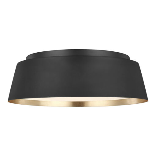 PLAFON Asher black with 3 light sources, modern style, matte finish, beautiful