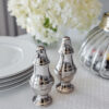 SOLICITER AND BAKER elegant nickel-plated set in classic style