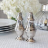 SOLICITER AND BAKER elegant nickel-plated set in classic style, beautiful set