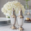 SALT & BAKER SET nickel-plated, classic style