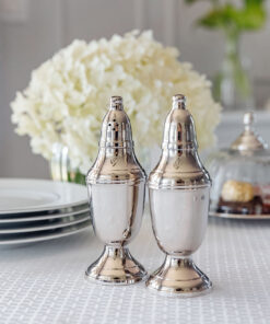 SALT & BAKER SET nickel-plated, classic style