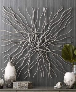 wall-decoration-modern-metal-silver