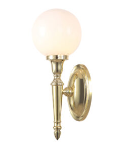 wall lamp-dryden-polished-brass-1-light-resource-round-shade-glamour-style