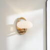 wall lamp-pim-white-shade-1-light-resource-gold-glass-shade-classic