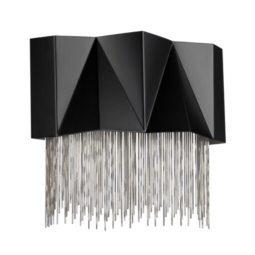 wall sconce-zuma-black-luminaire-silver-lancets-modern