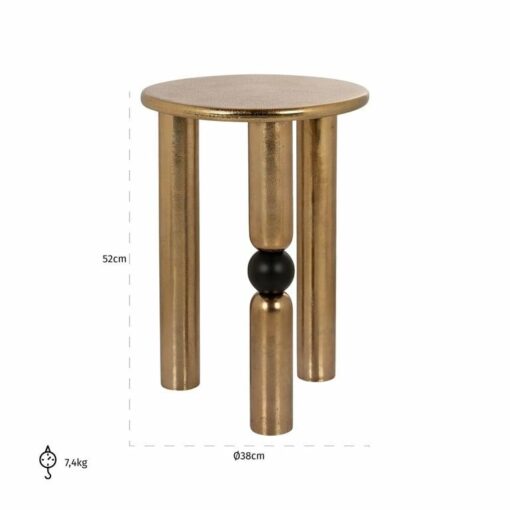 auxiliary-table-golden-round-top-three-legs-modern