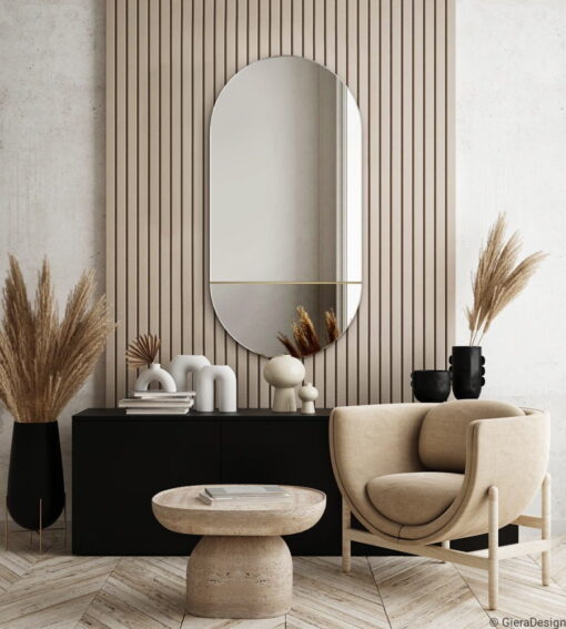 Mirror-NOVI-version-graphite-oval-modern