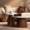 may-set-1-set-of-coffee-tables-2-in-1-circle-tops-marble-white-wood-bases-modern