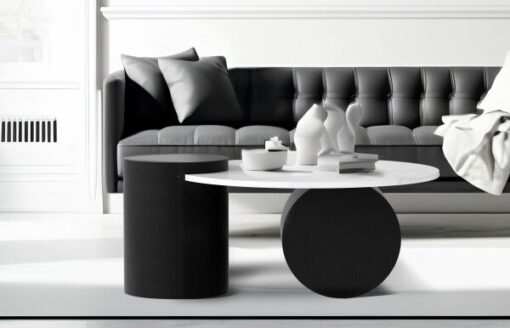 rullo-1-coffee-table-black-original-base-round-marble-white-top-original-shape-modern