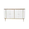 chest of drawers-white-fluted-front-carved-stone-cement-top-gold-detail-styling-glamour-gold-legs-and-handles