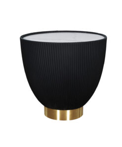 coffee-table-in-shape-polkula-black-gold-fluted-base-white-marble-round-top-glamour-modern