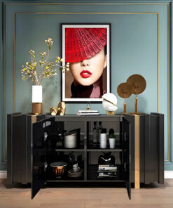 Stilig-ST023B-dresser-cabinet-black-gold-drawer-elements-gold-legs-modern