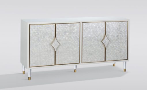 Stilig-ST200-commode-white-gold-elements-decorated-fronts-cabinet-original-handles-white-gold-legs-glamour-modern