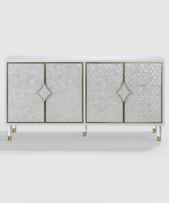 Stilig-ST200-commode-white-gold-elements-decorated-fronts-cabinet-original-handles-white-gold-legs-glamour-modern