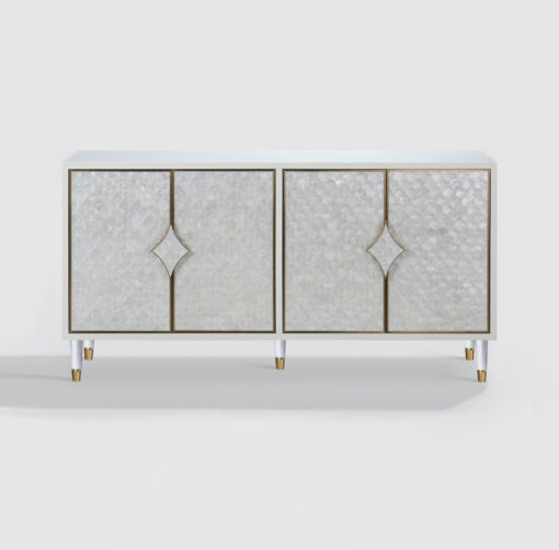 Stilig-ST200-commode-white-gold-elements-decorated-fronts-cabinet-original-handles-white-gold-legs-glamour-modern