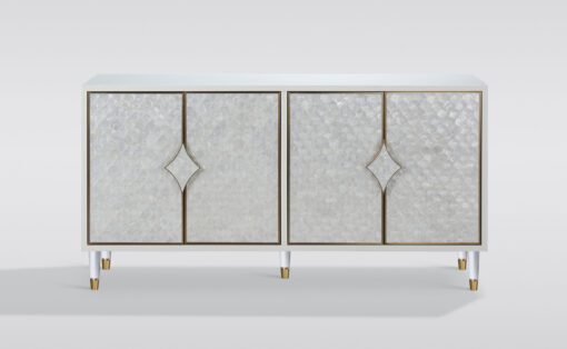 Stilig-ST200-commode-white-gold-elements-decorated-fronts-cabinet-original-handles-white-gold-legs-glamour-modern