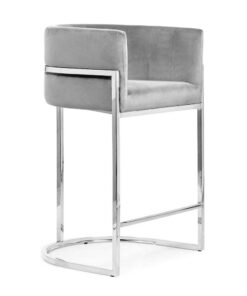 hocker-bar-chair-casino-m-60cm-grey-silver-base-high-gloss-metal-base-comfortable-modern-glamour