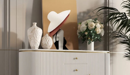 chest of drawers-white-golden-elements-golden-legs-fluted-surface-white-countertop-styling-glamour