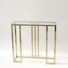 console-gold-base-high-polish-metal-glass-top-straight-glass-styling-glamour