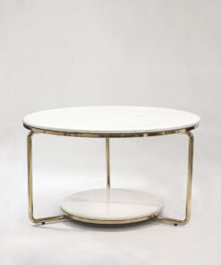 coffee-coffee-table-round-white-marble-top-gold-base-additional-polka-styling-glamour