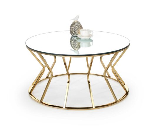 AFINA-coffee-table-round-glass-transparent-top-gold-original-metal-base-modern-elegant-