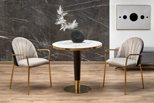 MORATA-dining-table-round-white-marble-black-base-gold-elements-glamour-style