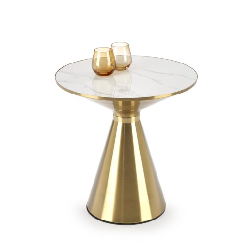 TRIBECA-helping-table-circle-white-marble-top-gold-stone-base-glamour-style-elegant