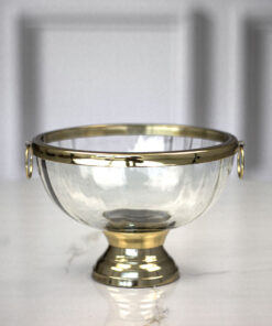 platter-on-gold-legs-gold-framed-decorative-handles-glass-surface-classic-styling