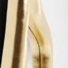 WALL LIRROR of irregular shape, gold frame, glamour style, exclusive