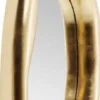 WALL LIRROR with irregular shape, gold frame, glamour style, unique