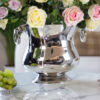 COOLER metal, with handles, silver color, high gloss finish, beautiful
