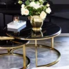 COOLER gold with handles, beautiful decoration, glamour style, exclusive