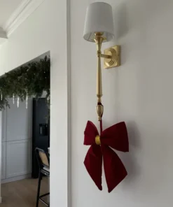 Austin brass SHINKIT with white lampshade, elegant, classic style, beautiful