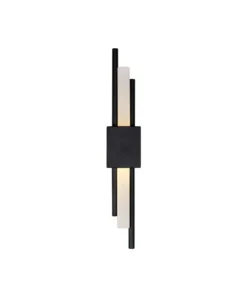 LED KINKIT black and white, metal construction, modern design