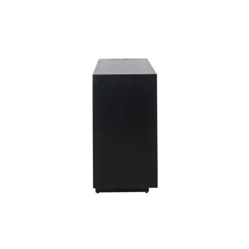 CARTON chest black body, decorative gold 3D front, glamour style, unique