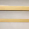 CONSOLE Astoria brass and black with shelf, glamour style, modern