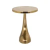 WALKING TABLE gold, round top, designer base, luxury style, beautiful