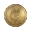 WALKING TABLE gold, round top, designer base, luxury style, unique