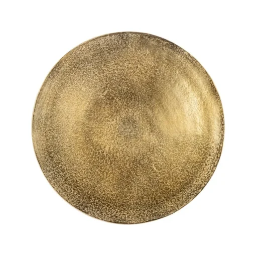 WALKING TABLE gold, round top, designer base, luxury style, unique