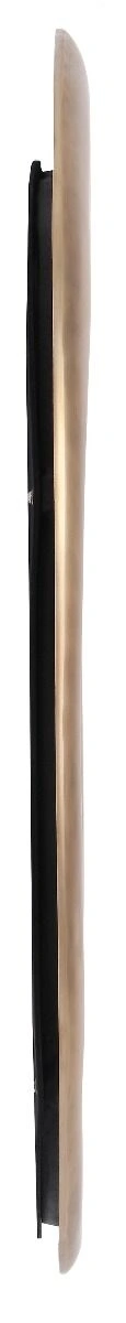 WALL LIRROR with irregular shape, designer gold frame, modern style, decorative