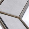 WALL Mirror octagonal, copper, fine frame, classic style, sophisticated