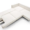 CORNER with sleeping function, color and side of your choice, modern style, exclusive