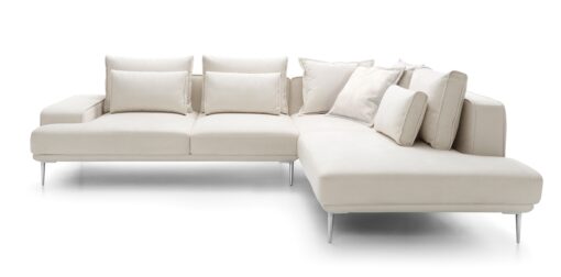 CORNER with sleeping function, color and side to choose, modern style, unique