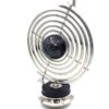 DECORATIVE FIGURE astrolabe with globe, silver and black, modern style, beautiful.