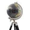 ORNAMENTAL GLOBUS on a wooden tripod, colorful map, perfect for a gift, stylish