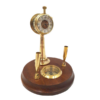 Desk SET with pen stand, decorative telegraph and compass, classic style, beautiful